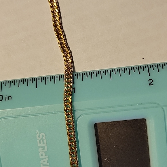 18k solid gold chain - Picture 2 of 7